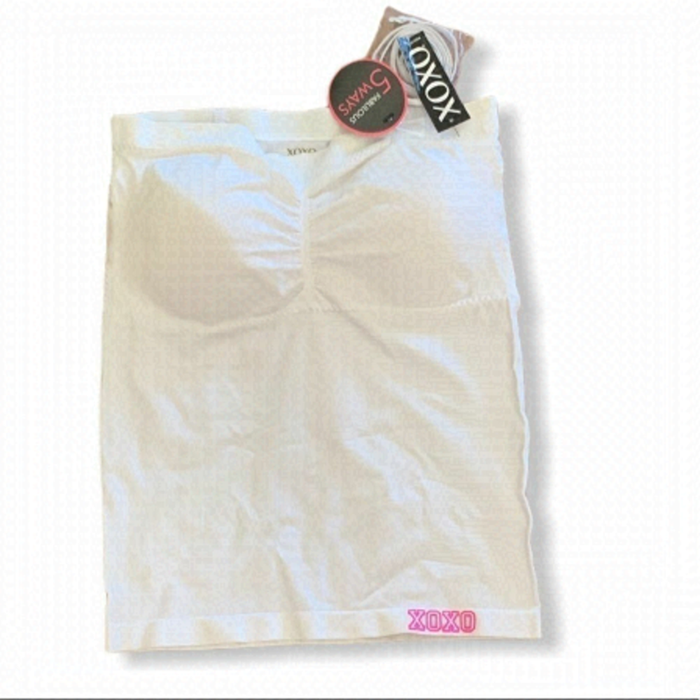 Xoxo Tube Top with Optional Straps